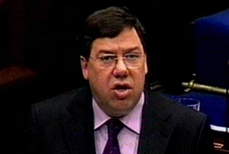 Brian Cowen - Advised by Revenue Commissioners