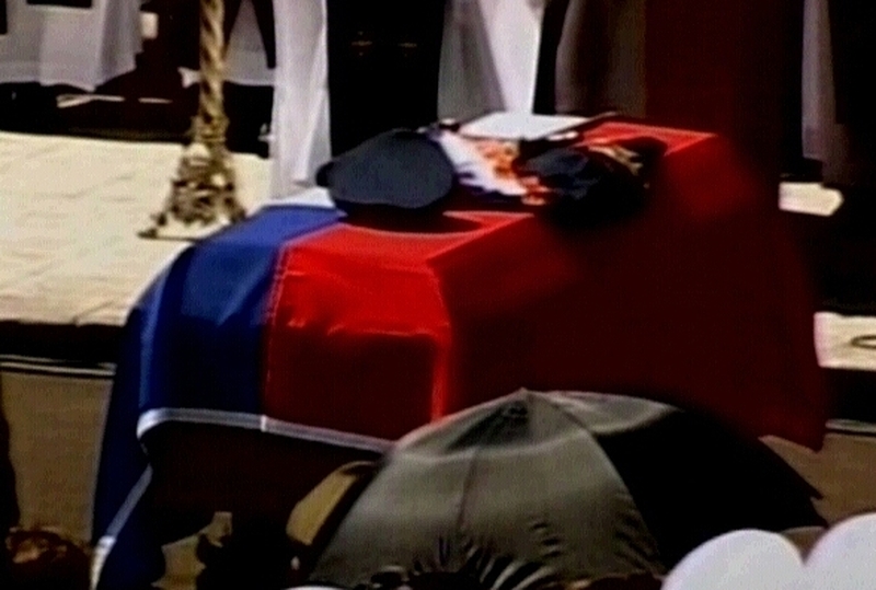 Augusto Pinochet - Funeral service in Santiago