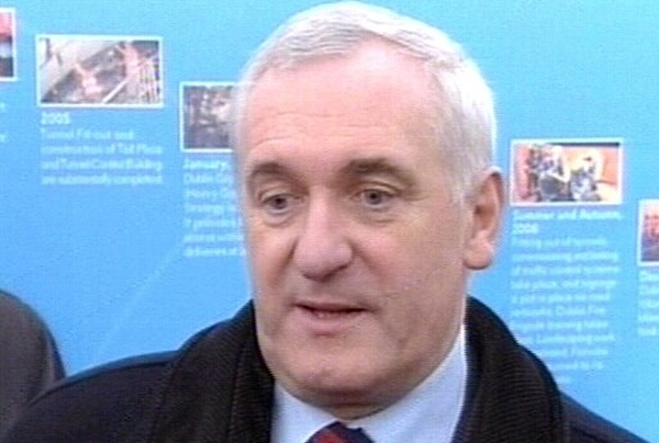 Bertie Ahern - Defends praise for Haughey