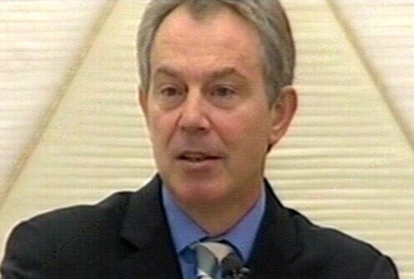 Tony Blair - Issue will test authority