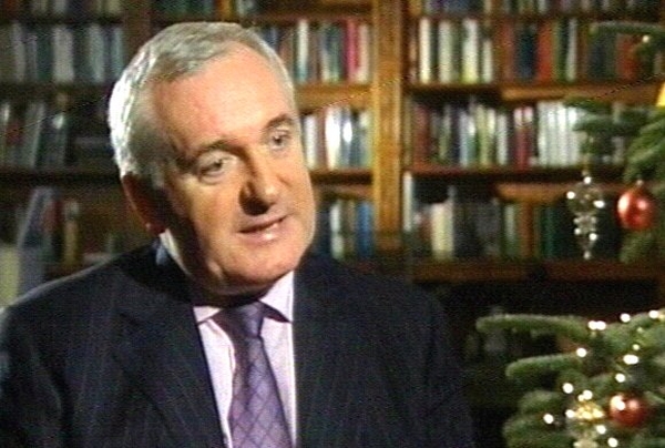 Bertie Ahern - Appeal for safe driving