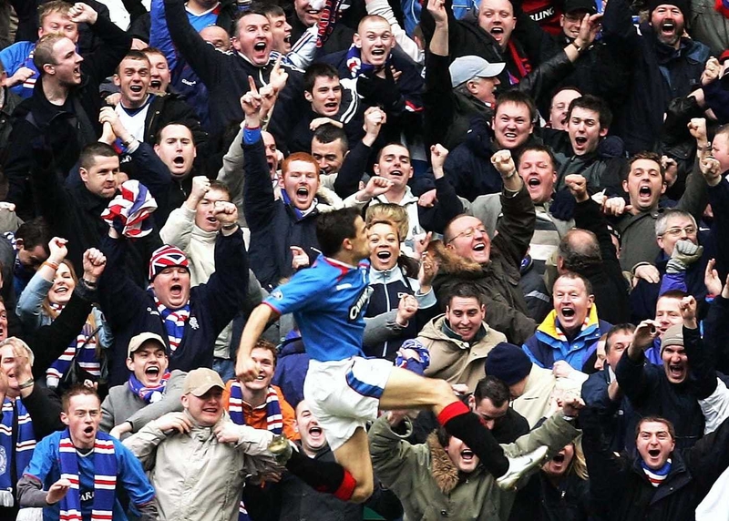 Nacho Novo scored what may prove to be a vital goal for Rangers