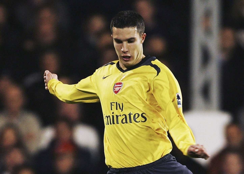 Robin van Persie sealed the late win