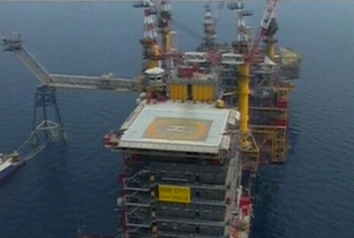 Centrica gas rig - Man remains missing