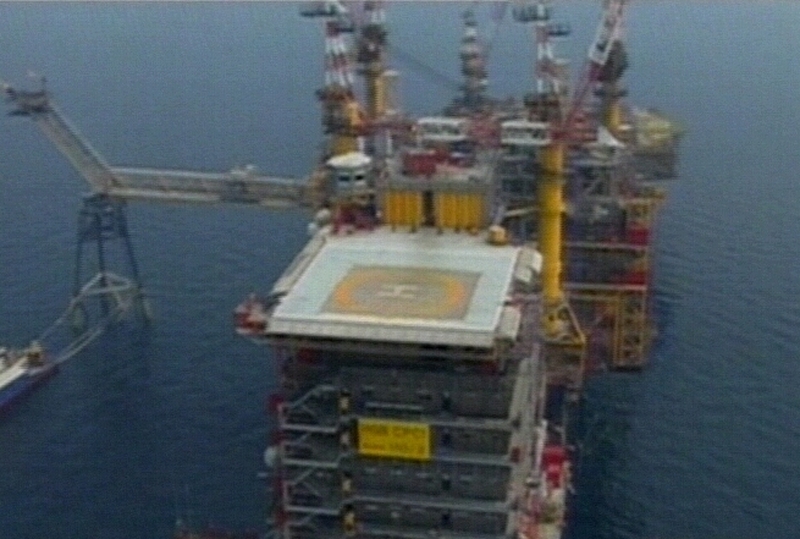 Centrica gas rig - Man remains missing