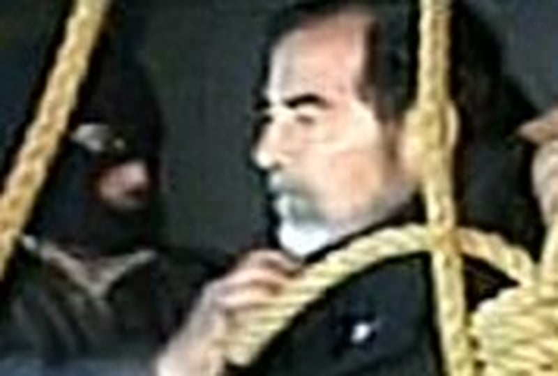 Saddam Hussein - Hanged on Saturday