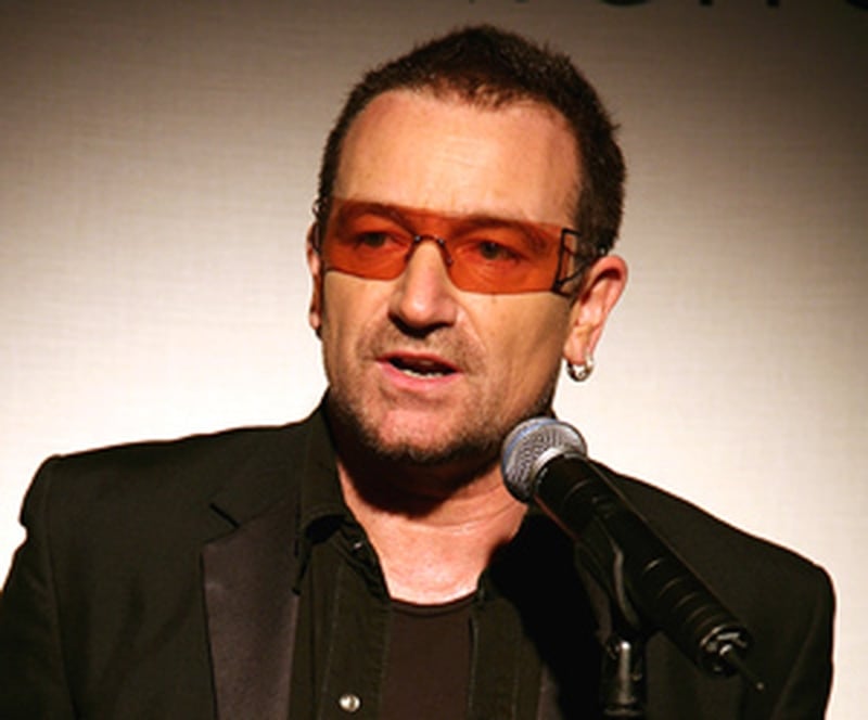 Bono – Will receive honour next year