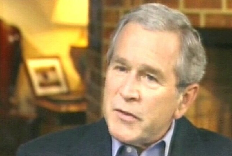George W Bush - To defend strategy in speech