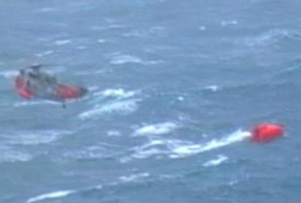 English Channel - 26 sailors winched to safety