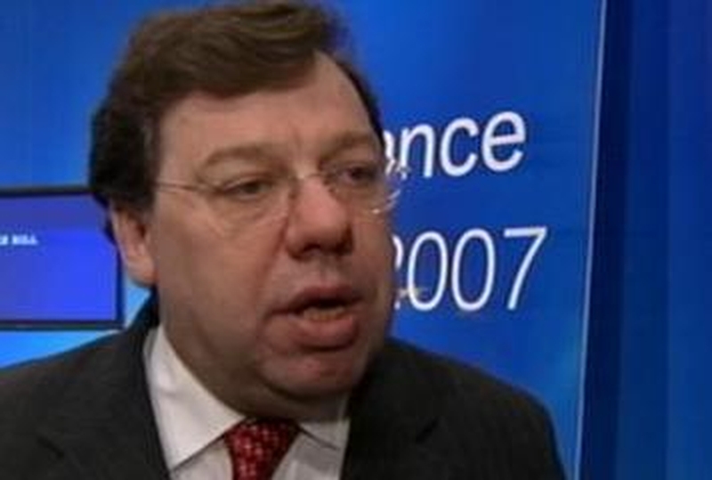 Brian Cowen - Credit union legislation