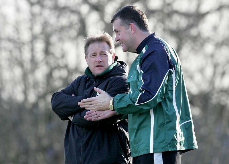 Eddie O'Sullivan and Niall O'Donovan