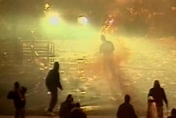 Italian violence - Police officer dead