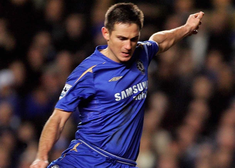 Frank Lampard scored from the spot this afternoon