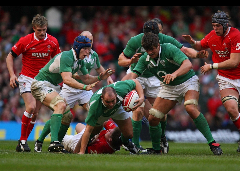 Ireland had to work hard for their victory over Wales