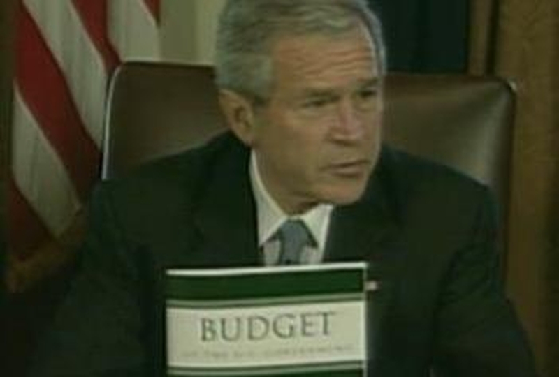 George W Bush - Seeking further military funding