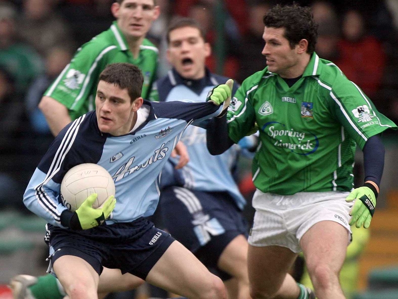 Dublin's Diarmuid Connelly under close attention from Pat Ahern