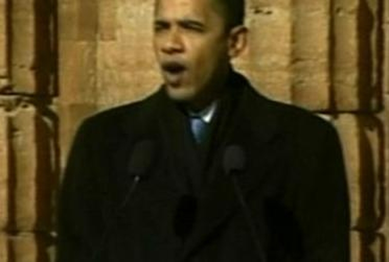 Barack Obama - Welcomes SF endorsment of PSNI