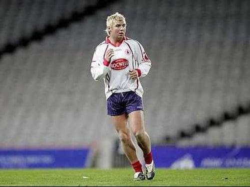Owen Mulligan hit six points for Tyrone in Omagh tonight
