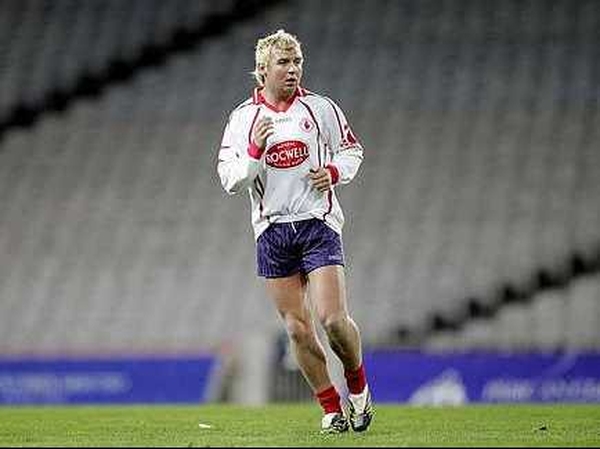 Owen Mulligan hit six points for Tyrone in Omagh tonight