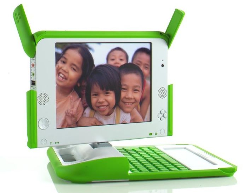 One Laptop Per Child - Original $100 cost now up to $200 on the OLPC website
