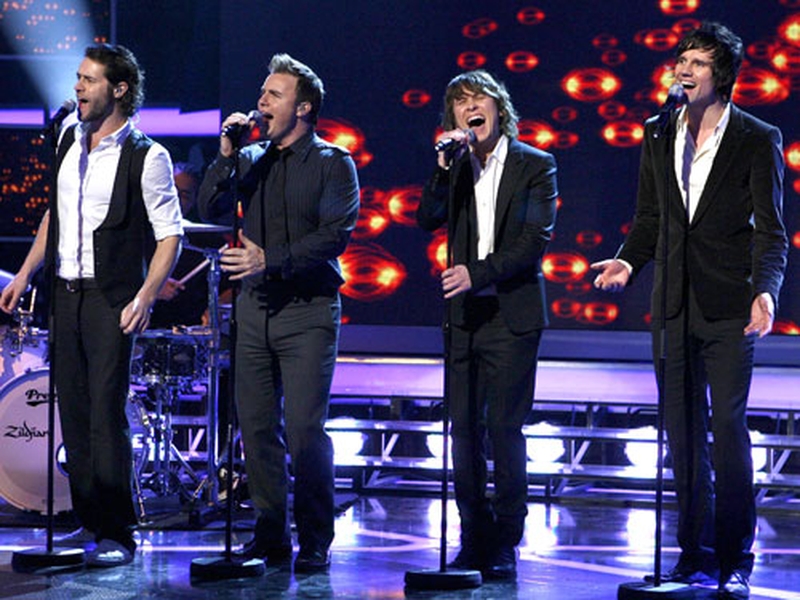 Take That - Have wished Robbie Williams well