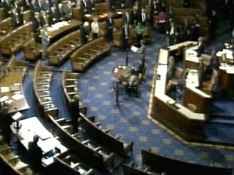 House of Representatives - Resolution passed by 27 to 21 votes