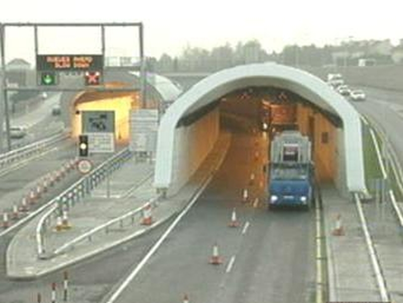 Dublin Port Tunnel - 6,000 trucks pass through daily