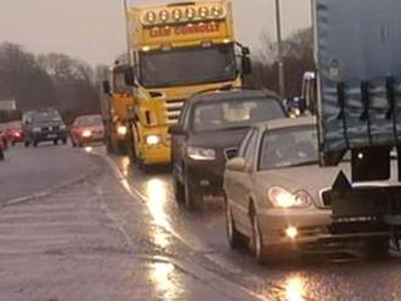 Driving - Warning due to severe weather