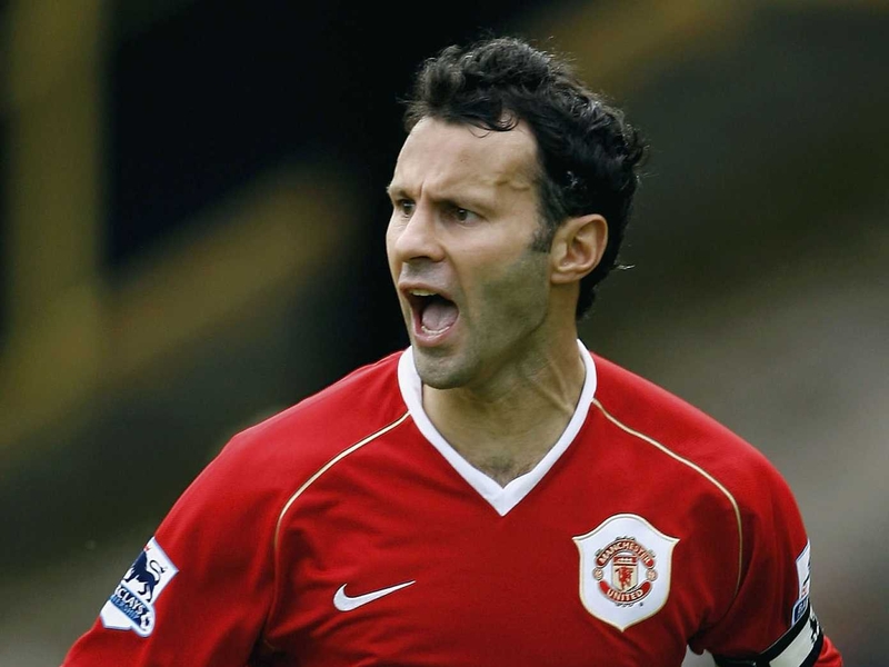 Ryan Giggs' goal sparked off farcical scenes against Lille
