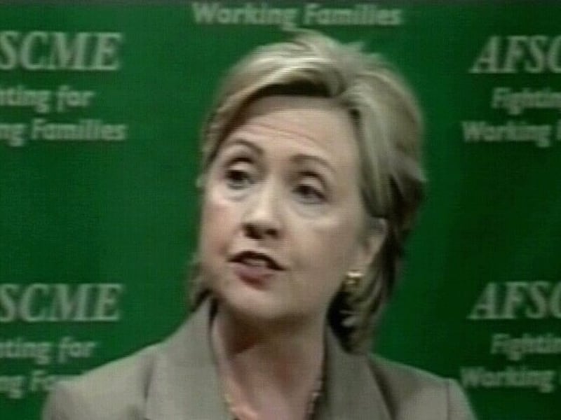 Hillary Clinton - Published figures