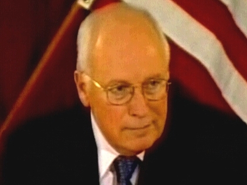 Dick Cheney - Arrest follows Afghan visit