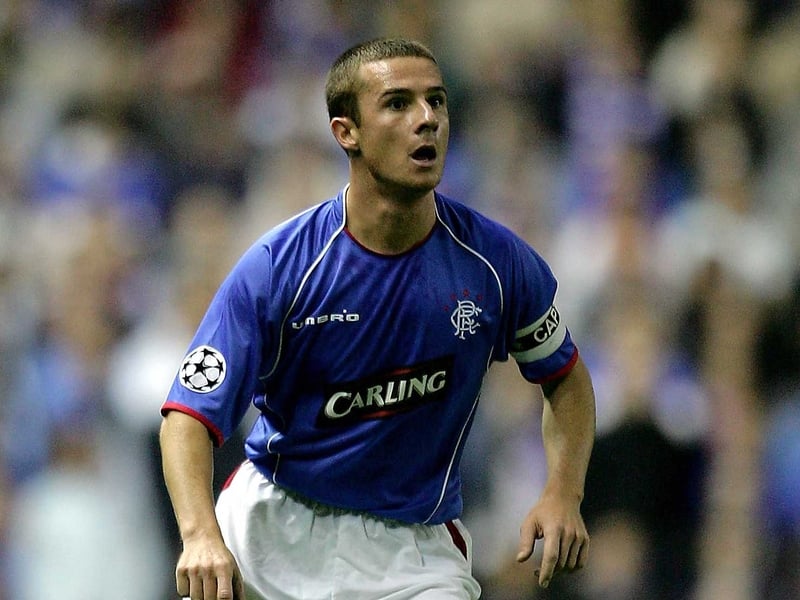Rangers captain Barry Ferguson scored Rangers' second
