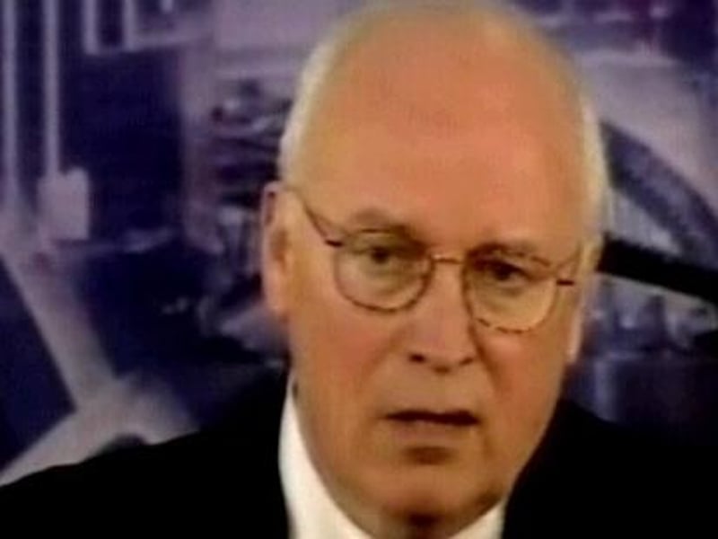 Dick Cheney - Possibility of military action on Iran