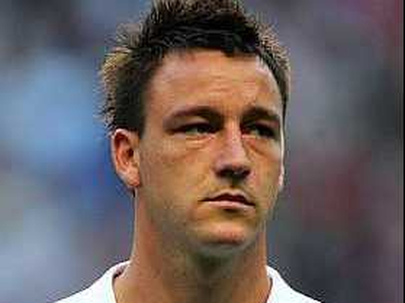 Chelsea captain John Terry was sent-off at Goodison Park
