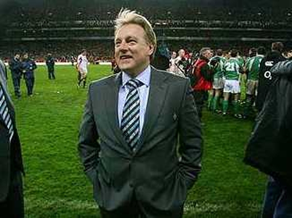 Eddie O'Sullivan relishes today's historic win at Croke Park