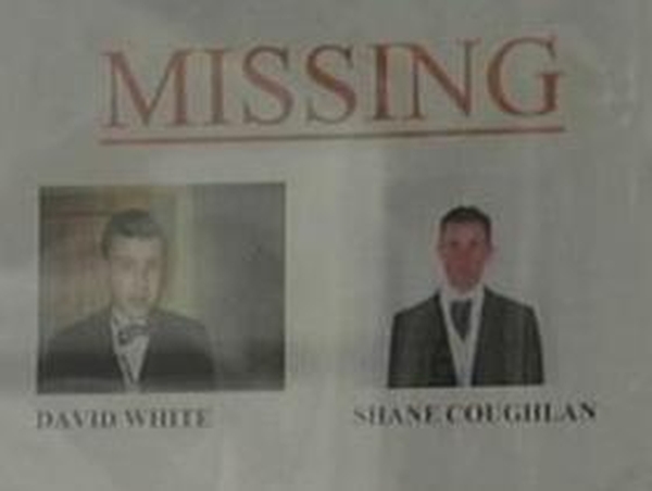 Missing men - Search called off for night