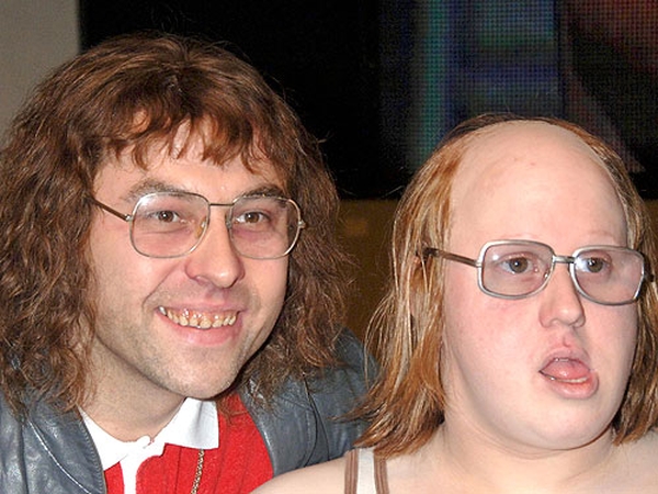 David Walliams and Matt Lucas in Little Britain
