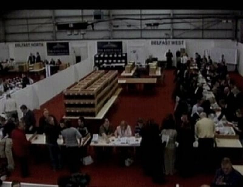 Counting centres - 18 constituencies