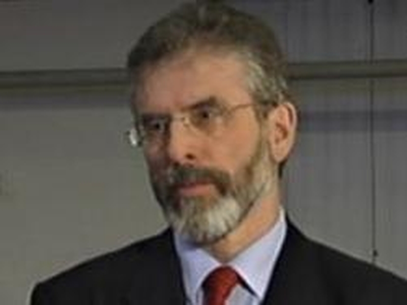 Gerry Adams - Attended funeral of 'comrade'