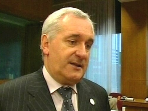 Bertie Ahern - Refused to be drawn on a date