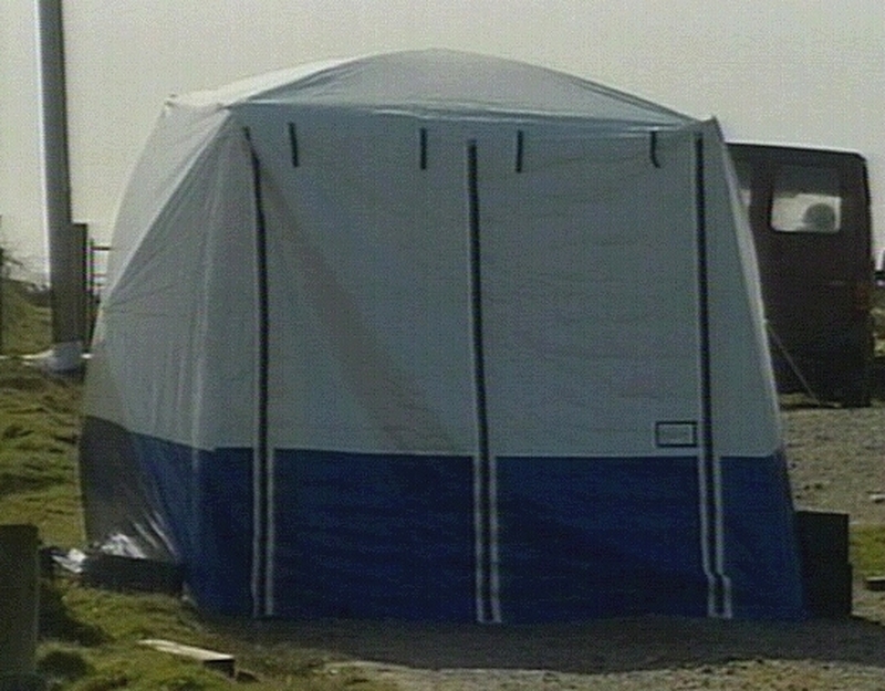 Erris Peninsula - Scene sealed off