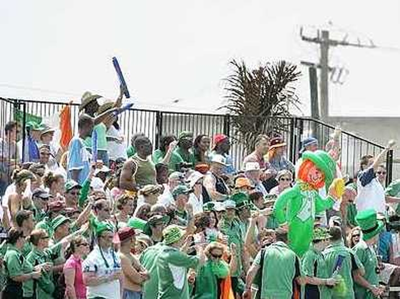 Jamaica - Fans celebrate shock win