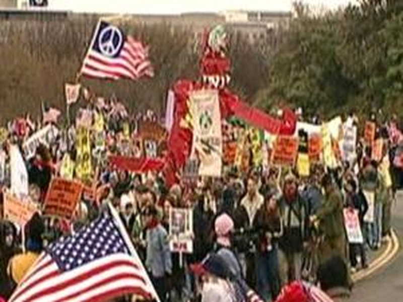 Washington - Anti-war protest