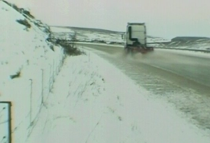 Road conditions - Sub-zero temperatures forecast