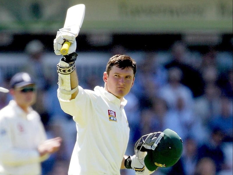 South Africa's Graham Smith was run out for 34