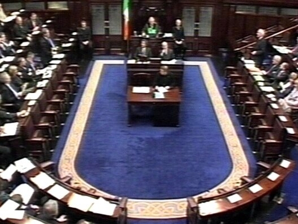 Dáil - Vote on Criminal Justice Bill