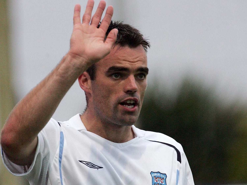 Damien Brennan equalised for Shels two minutes after going behind