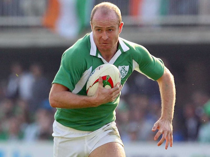Denis Hickie has won 58 caps for Ireland
