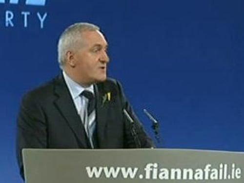 Bertie Ahern - Opening address at Ard Fheis