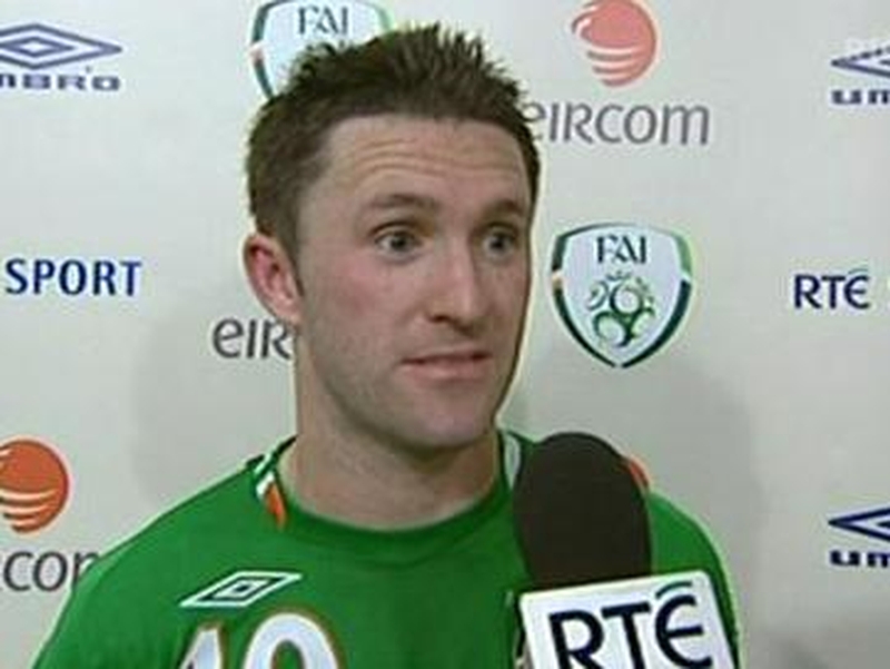 Robbie Keane will have to watch Ireland against Slovakia from the stands